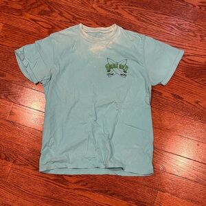 Light Blue Graphic T-Shirt